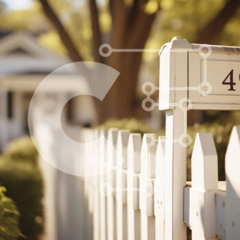 Intra Συλλεκτικό Ξύλινο Παζλ Plywood  4mm - Καλαίσθητο σπίτι με λευκό γραμματοκιβώτιο αριθμό 49 Σε Ξύλινο Κουτί - Διαστάσεις Puzzle: 10x10 cm – 25 κομμάτια - Image 1