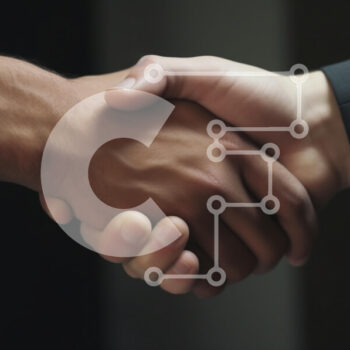 Intra Συλλεκτικό Ξύλινο Παζλ Plywood  4mm - Συνεργασία που συμβολίζει τη χειραψία Σε Ξύλινο Κουτί - Διαστάσεις Puzzle: 10x10 cm – 25 κομμάτια - Image 1