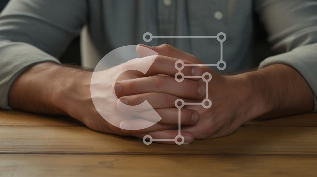 Intra Συλλεκτικό Ξύλινο Παζλ Plywood  4mm - Ενωμένα χέρια σε ξύλινο τραπέζι Σε Ξύλινο Κουτί - Διαστάσεις Puzzle: 10x10 cm – 25 κομμάτια