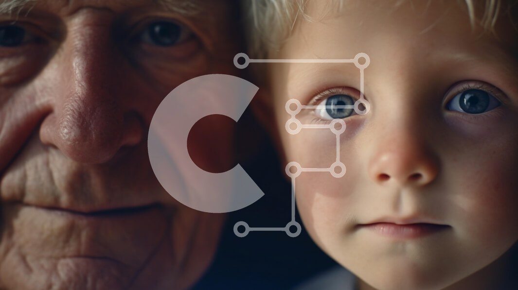 Intra Συλλεκτικό Ξύλινο Παζλ Plywood  4mm - Ηλικιωμένος άνδρας και παιδί μοιράζονται μια στιγμή Σε Ξύλινο Κουτί - Διαστάσεις Puzzle: 10x10 cm – 25 κομμάτια