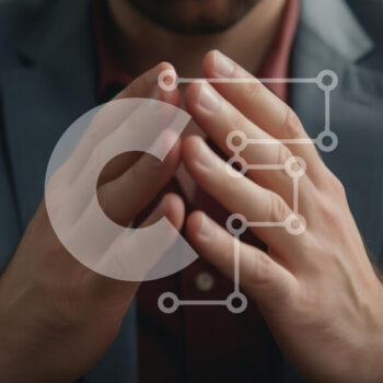 Intra Συλλεκτικό Ξύλινο Παζλ Plywood  4mm - Στοχαστική χειρονομία σε επαγγελματικό περιβάλλον Σε Ξύλινο Κουτί - Διαστάσεις Puzzle: 10x10 cm – 25 κομμάτια - Image 1