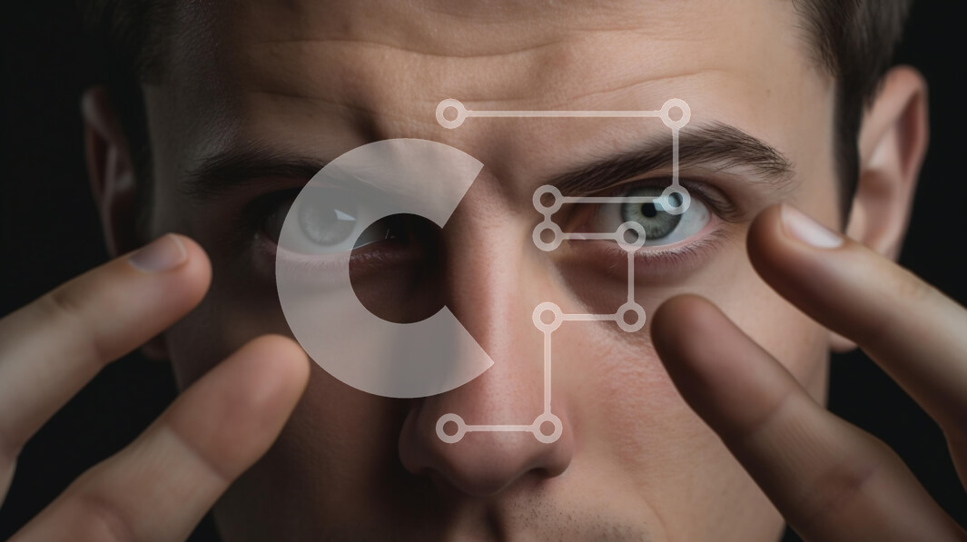 Intra Συλλεκτικό Ξύλινο Παζλ Plywood  4mm - Πορτρέτο ενός ατόμου με έντονα μάτια Σε Ξύλινο Κουτί - Διαστάσεις Puzzle: 10x10 cm – 25 κομμάτια