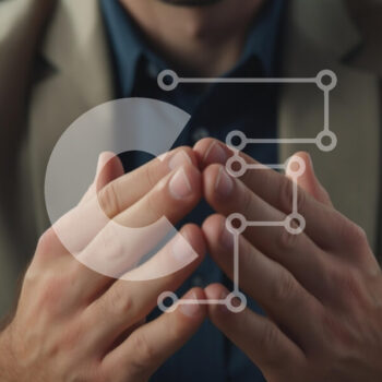 Intra Συλλεκτικό Ξύλινο Παζλ Plywood  4mm - Στοχαστικά χέρια με επαγγελματικό ένδυμα Σε Ξύλινο Κουτί - Διαστάσεις Puzzle: 10x10 cm – 25 κομμάτια - Image 1