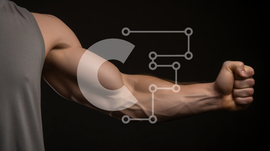 Intra Συλλεκτικό Ξύλινο Παζλ Plywood  4mm - Μυϊκή κάμψη χεριού Σε Ξύλινο Κουτί - Διαστάσεις Puzzle: 10x10 cm – 25 κομμάτια