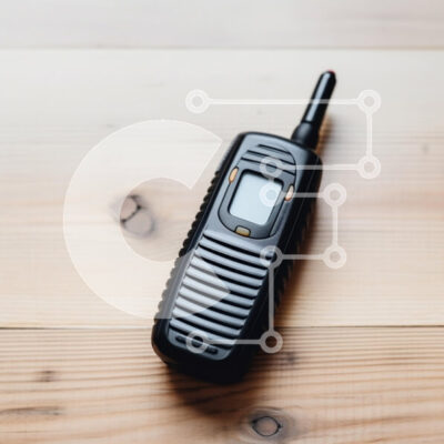 Intra Συλλεκτικό Ξύλινο Παζλ Plywood  4mm - Συσκευή επικοινωνίας χειρός σε ξύλινο τραπέζι Σε Ξύλινο Κουτί - Διαστάσεις Puzzle: 10x10 cm – 25 κομμάτια - Image 1