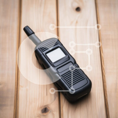 Intra Συλλεκτικό Ξύλινο Παζλ Plywood  4mm - Συσκευή επικοινωνίας χειρός σε ξύλινη επιφάνεια Σε Ξύλινο Κουτί - Διαστάσεις Puzzle: 10x10 cm – 25 κομμάτια - Image 1