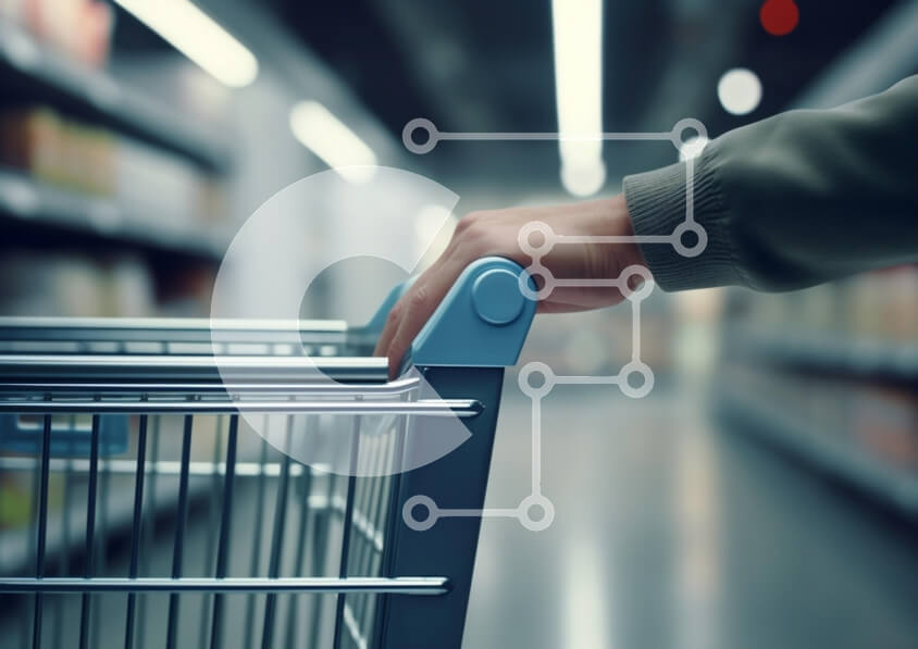 Intra Συλλεκτικό Ξύλινο Παζλ Plywood  4mm - Καλάθι αγορών στο παντοπωλείο Σε Ξύλινο Κουτί - Διαστάσεις: 10x10 cm – 25 κομμάτια