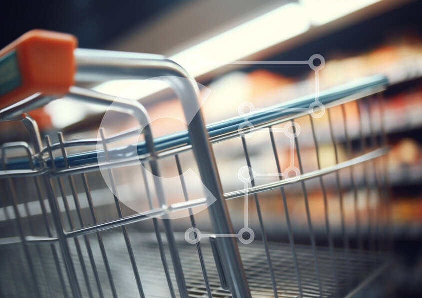 Intra Συλλεκτικό Ξύλινο Παζλ Plywood  4mm - Καλάθι αγορών στο παντοπωλείο Σε Ξύλινο Κουτί - Διαστάσεις: 10x10 cm – 25 κομμάτια