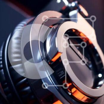 Intra Συλλεκτικό Ξύλινο Παζλ Plywood  4mm - Κοντινό πλάνο των σύγχρονων ακουστικών Σε Ξύλινο Κουτί - Διαστάσεις Puzzle: 10x10 cm – 25 κομμάτια - Image 1