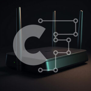 Intra Συλλεκτικό Ξύλινο Παζλ Plywood  4mm - Σύγχρονος ασύρματος δρομολογητής Σε Ξύλινο Κουτί - Διαστάσεις Puzzle: 10x10 cm – 25 κομμάτια