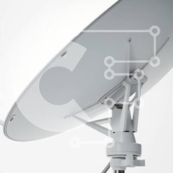 Intra Συλλεκτικό Ξύλινο Παζλ Plywood  4mm - Σύγχρονο δορυφορικό πιάτο Σε Ξύλινο Κουτί - Διαστάσεις Puzzle: 10x10 cm – 25 κομμάτια - Image 1