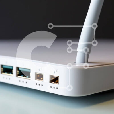 Intra Συλλεκτικό Ξύλινο Παζλ Plywood  4mm - Κοντινό πλάνο σύγχρονης συσκευής με θύρες και κεραία Σε Ξύλινο Κουτί - Διαστάσεις Puzzle: 10x10 cm – 25 κομμάτια - Image 1