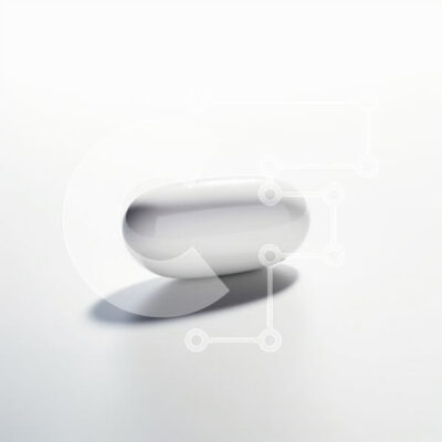 Intra Συλλεκτικό Ξύλινο Παζλ Plywood  4mm - Γυαλιστερή λευκή κάψουλα σε ελαφριά επιφάνεια Σε Ξύλινο Κουτί - Διαστάσεις: 10x10 cm – 25 κομμάτια - Image 1