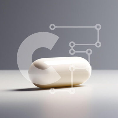 Intra Συλλεκτικό Ξύλινο Παζλ Plywood  4mm - Λευκή κάψουλα σε επίπεδη επιφάνεια Σε Ξύλινο Κουτί - Διαστάσεις Puzzle: 10x10 cm – 25 κομμάτια - Image 1