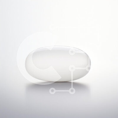 Intra Συλλεκτικό Ξύλινο Παζλ Plywood 4mm - Γυαλιστερό οβάλ αντικείμενο σε ανακλαστική επιφάνεια Σε Ξύλινο Κουτί - Διαστάσεις: 10x10 cm – 25 κομμάτια - Image 1