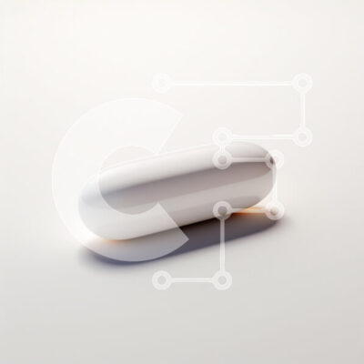 Intra Συλλεκτικό Ξύλινο Παζλ Plywood  4mm - Λευκή κάψουλα σε ουδέτερο φόντο Σε Ξύλινο Κουτί - Διαστάσεις Puzzle: 10x10 cm – 25 κομμάτια - Image 1