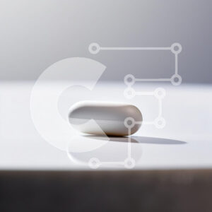 Intra Συλλεκτικό Ξύλινο Παζλ Plywood  4mm - Ασύρματη θήκη ακουστικών σε ανακλαστική επιφάνεια Σε Ξύλινο Κουτί - Διαστάσεις Puzzle: 10x10 cm – 25 κομμάτια