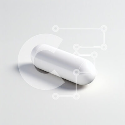 Intra Συλλεκτικό Ξύλινο Παζλ Plywood 4mm - Λευκή κάψουλα σε ελαφριά επιφάνεια Σε Ξύλινο Κουτί - Διαστάσεις: 10x10 cm – 25 κομμάτια - Image 1