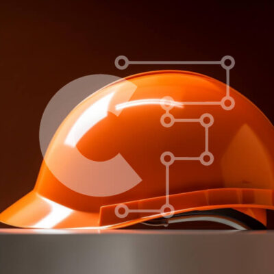 Intra Συλλεκτικό Ξύλινο Παζλ Plywood  4mm - Πορτοκαλί σκληρό καπέλο σε λεία επιφάνεια Σε Ξύλινο Κουτί - Διαστάσεις Puzzle: 10x10 cm – 25 κομμάτια - Image 1