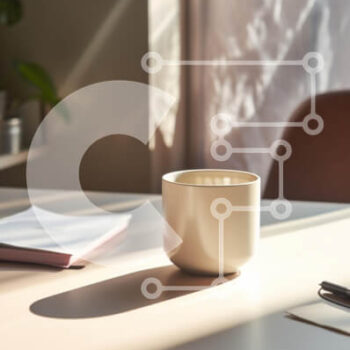 Intra Συλλεκτικό Ξύλινο Παζλ Plywood  4mm - Μινιμαλιστικός χώρος εργασίας με φυσικό φως Σε Ξύλινο Κουτί - Διαστάσεις Puzzle: 10x10 cm – 25 κομμάτια - Image 1