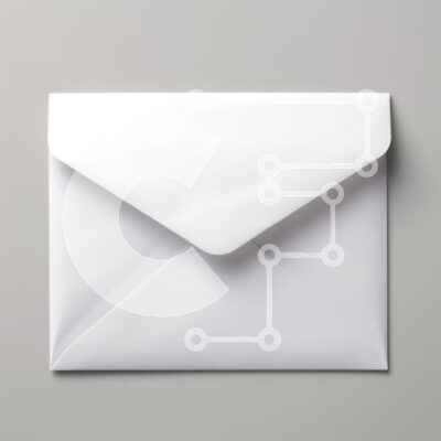 Intra Συλλεκτικό Ξύλινο Παζλ Plywood  4mm - Κλειστός λευκός φάκελος σε γκρίζα επιφάνεια Σε Ξύλινο Κουτί - Διαστάσεις: 10x10 cm – 25 κομμάτια - Image 1