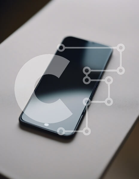 Intra Συλλεκτικό Ξύλινο Παζλ Plywood  4mm - Κομψό smartphone σε ανάγλυφη επιφάνεια Σε Ξύλινο Κουτί - Διαστάσεις Puzzle: 10x10 cm – 25 κομμάτια