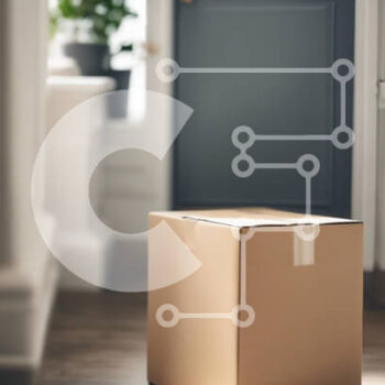 Intra Συλλεκτικό Ξύλινο Παζλ Plywood  4mm - Κουτί από χαρτόνι σε μια πόρτα Σε Ξύλινο Κουτί - Διαστάσεις Puzzle: 10x10 cm – 25 κομμάτια - Image 1