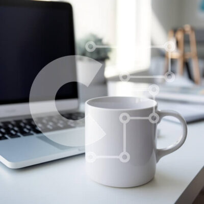 Intra Συλλεκτικό Ξύλινο Παζλ Plywood  4mm - Μινιμαλιστικός χώρος εργασίας με κούπα καφέ Σε Ξύλινο Κουτί - Διαστάσεις Puzzle: 10x10 cm – 25 κομμάτια - Image 1