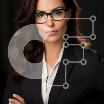 Intra Συλλεκτικό Ξύλινο Παζλ Plywood  4mm - Επιχειρηματίας με αυτοπεποίθηση με επαγγελματική ενδυμασία Σε Ξύλινο Κουτί - Διαστάσεις Puzzle: 10x10 cm – 25 κομμάτια - Image 1