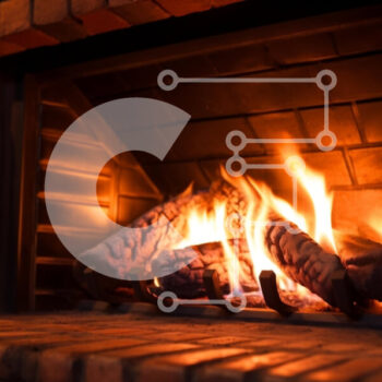 Intra Συλλεκτικό Ξύλινο Παζλ Plywood  4mm - Άνετο τζάκι με ζεστές φλόγες Σε Ξύλινο Κουτί - Διαστάσεις Puzzle: 10x10 cm – 25 κομμάτια - Image 1