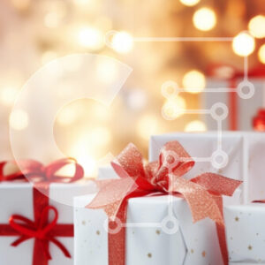 Intra Συλλεκτικό Ξύλινο Παζλ Plywood  4mm - Εορταστικά δώρα με φώτα που αναβοσβήνουν Σε Ξύλινο Κουτί - Διαστάσεις: 10x10 cm – 25 κομμάτια