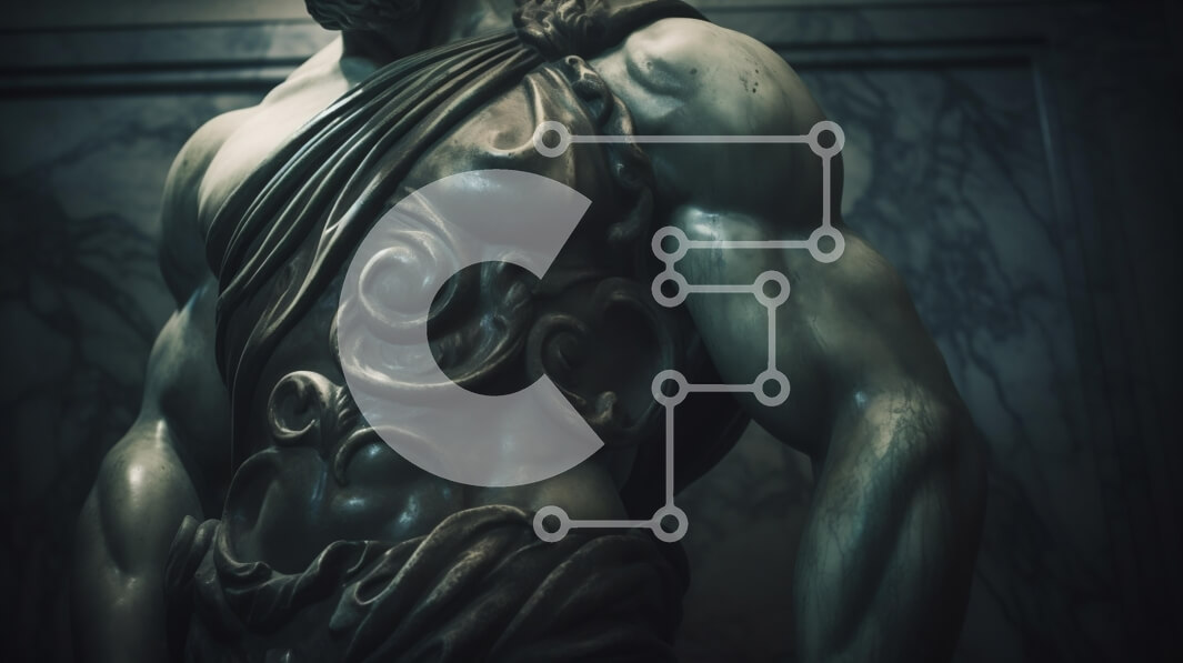 Intra Συλλεκτικό Ξύλινο Παζλ Plywood  4mm - Κοντινό πλάνο ενός μαρμάρινου αγάλματος Σε Ξύλινο Κουτί - Διαστάσεις Puzzle: 10x10 cm – 25 κομμάτια