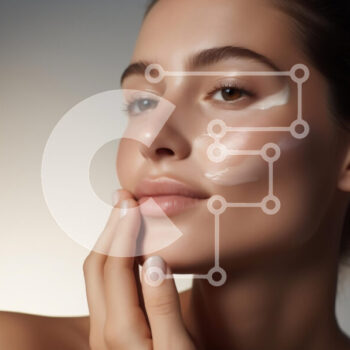 Intra Συλλεκτικό Ξύλινο Παζλ Plywood  4mm - Γυναίκα που εφαρμόζει κρέμα περιποίησης δέρματος Σε Ξύλινο Κουτί - Διαστάσεις Puzzle: 10x10 cm – 25 κομμάτια - Image 1