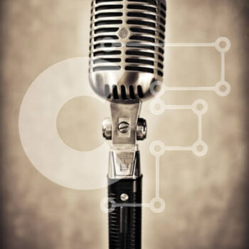 Intra Συλλεκτικό Ξύλινο Παζλ Plywood  4mm - Vintage μικρόφωνο Σε Ξύλινο Κουτί - Διαστάσεις: 10x10 cm – 25 κομμάτια - Image 1