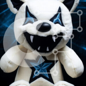 Intra Συλλεκτικό Ξύλινο Παζλ Plywood  4mm - Ιδιότροπος βελούδινος χαρακτήρας παιχνιδιού Σε Ξύλινο Κουτί - Διαστάσεις: 10x10 cm – 25 κομμάτια