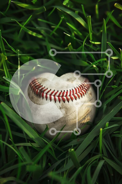 Intra Συλλεκτικό Ξύλινο Παζλ Plywood  4mm - Μπέιζμπολ στο γρασίδι Σε Ξύλινο Κουτί - Διαστάσεις Puzzle: 10x10 cm – 25 κομμάτια