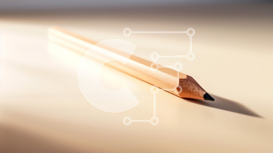 Intra Συλλεκτικό Ξύλινο Παζλ Plywood  4mm - Κοντινό πλάνο ενός ξύλινου μολυβιού Σε Ξύλινο Κουτί - Διαστάσεις: 10x10 cm – 25 κομμάτια