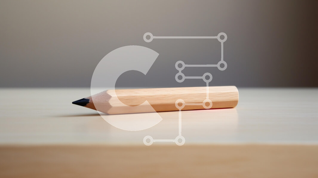 Intra Συλλεκτικό Ξύλινο Παζλ Plywood  4mm - Κοντινό πλάνο ενός ξύλινου μολυβιού σε ένα τραπέζι Σε Ξύλινο Κουτί - Διαστάσεις: 10x10 cm – 25 κομμάτια