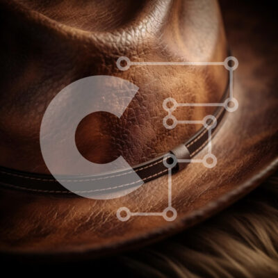 Intra Συλλεκτικό Ξύλινο Παζλ Plywood  4mm - Κοντινό πλάνο Vintage δερμάτινο καπέλο Σε Ξύλινο Κουτί - Διαστάσεις: 10x10 cm – 25 κομμάτια - Image 1