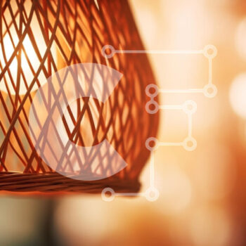 Intra Συλλεκτικό Ξύλινο Παζλ Plywood  4mm - Κομψό υφαντό μενταγιόν φωτιστικό Σε Ξύλινο Κουτί - Διαστάσεις Puzzle: 10x10 cm – 25 κομμάτια - Image 1