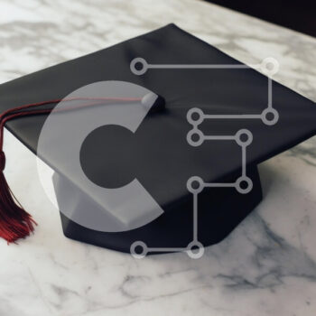 Intra Συλλεκτικό Ξύλινο Παζλ Plywood  4mm - Καπάκι αποφοίτησης σε μαρμάρινη επιφάνεια Σε Ξύλινο Κουτί - Διαστάσεις Puzzle: 10x10 cm – 25 κομμάτια - Image 1