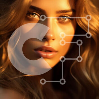 Intra Συλλεκτικό Ξύλινο Παζλ Plywood  4mm - Πορτρέτο κινηματογραφήσεων σε πρώτο πλάνο στο χρυσό φως Σε Ξύλινο Κουτί - Διαστάσεις Puzzle: 10x10 cm – 25 κομμάτια - Image 1