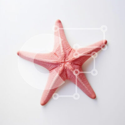 Intra Συλλεκτικό Ξύλινο Παζλ Plywood  4mm - Αστερίας σε άσπρο φόντο Σε Ξύλινο Κουτί - Διαστάσεις: 10x10 cm – 25 κομμάτια - Image 1