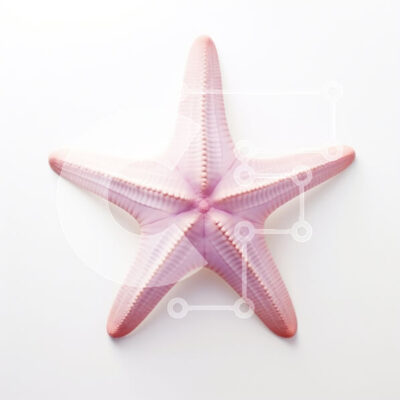 Intra Συλλεκτικό Ξύλινο Παζλ Plywood  4mm - Αστερίας σε άσπρο φόντο Σε Ξύλινο Κουτί - Διαστάσεις: 10x10 cm – 25 κομμάτια - Image 1