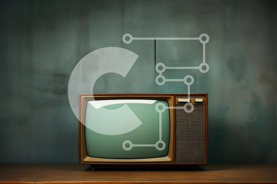 Intra Συλλεκτικό Ξύλινο Παζλ Plywood  4mm - Vintage Τηλεόραση Σε Ξύλινο Κουτί - Διαστάσεις Puzzle: 10x10 cm – 25 κομμάτια