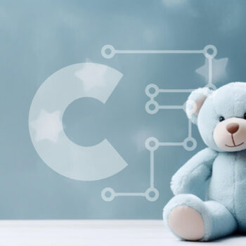 Intra Συλλεκτικό Ξύλινο Παζλ Plywood  4mm - Μαλακό μπλε αρκουδάκι σε λευκή επιφάνεια με έναστρο φόντο Σε Ξύλινο Κουτί - Διαστάσεις Puzzle: 10x10 cm – 25 κομμάτια - Image 1