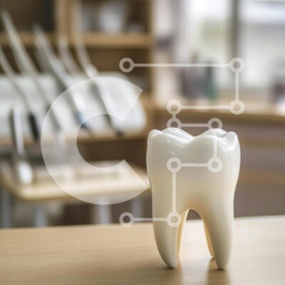 Intra Συλλεκτικό Ξύλινο Παζλ Plywood 4mm - Υπερμεγέθη μοντέλο δοντιών στο οδοντιατρείο Σε Ξύλινο Κουτί - Διαστάσεις Puzzle: 10x10 cm – 25 κομμάτια - Image 1