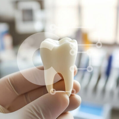 Intra Συλλεκτικό Ξύλινο Παζλ Plywood 4mm - Οδοντιατρικό μοντέλο δοντιού σε οδοντιατρική κλινική Σε Ξύλινο Κουτί - Διαστάσεις Puzzle: 10x10 cm – 25 κομμάτια - Image 1