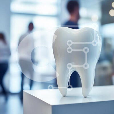 Intra Συλλεκτικό Ξύλινο Παζλ Plywood  4mm - Γυαλιστερό γλυπτό δοντιών σε περιβάλλον οδοντιατρείου Σε Ξύλινο Κουτί - Διαστάσεις Puzzle: 10x10 cm – 25 κομμάτια - Image 1