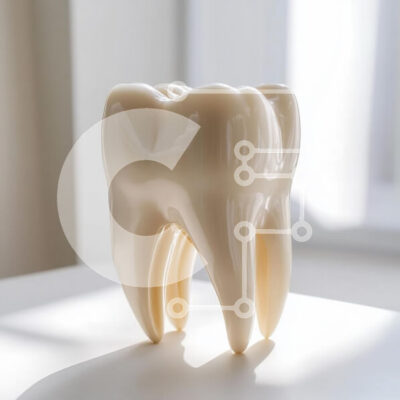 Intra Συλλεκτικό Ξύλινο Παζλ Plywood  4mm - Τυποποιημένο γλυπτό δοντιών Σε Ξύλινο Κουτί - Διαστάσεις: 10x10 cm – 25 κομμάτια - Image 1